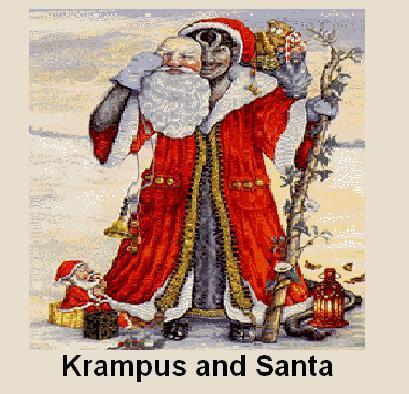 Krampus Santa