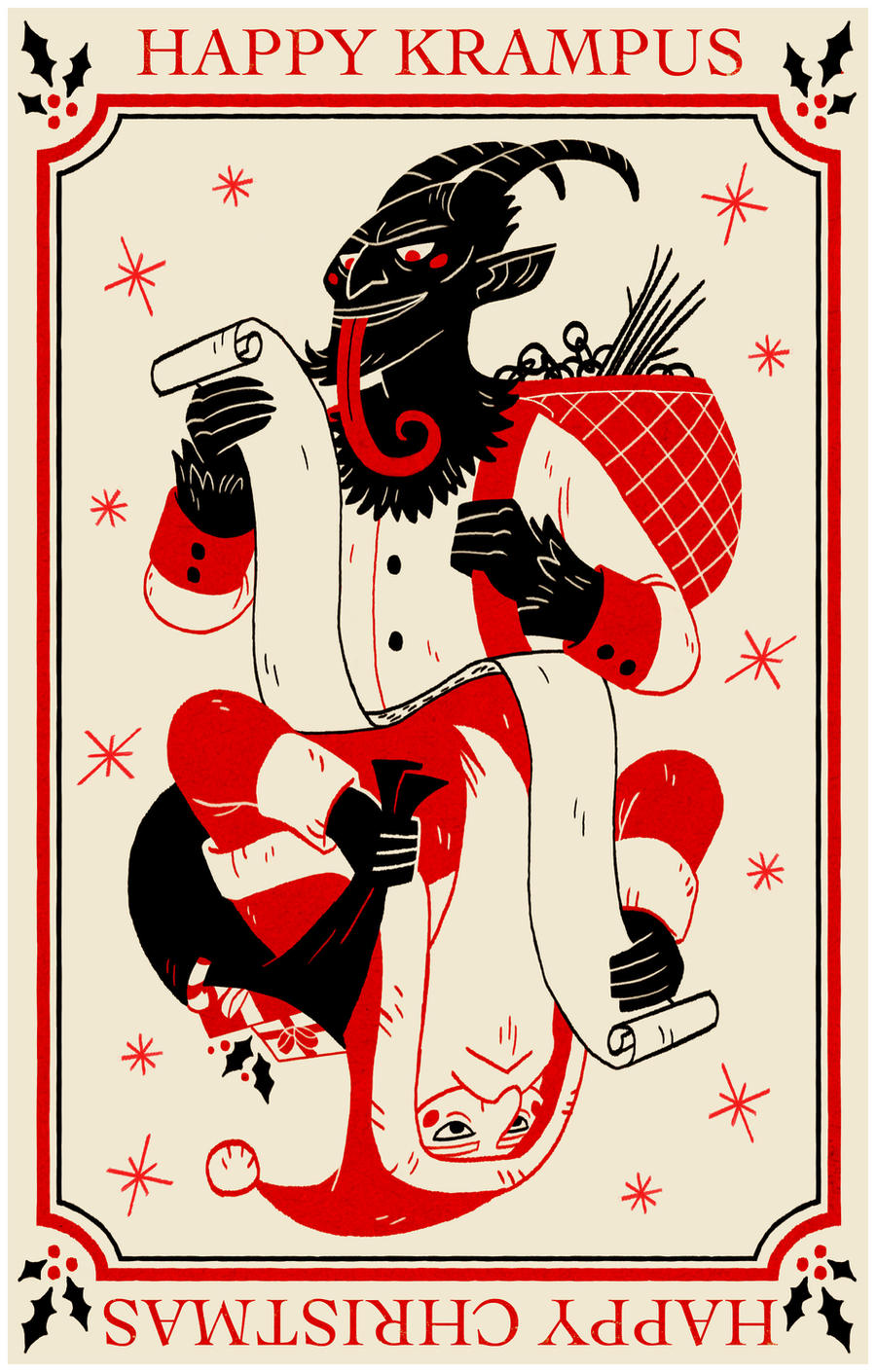 Krampus Santa