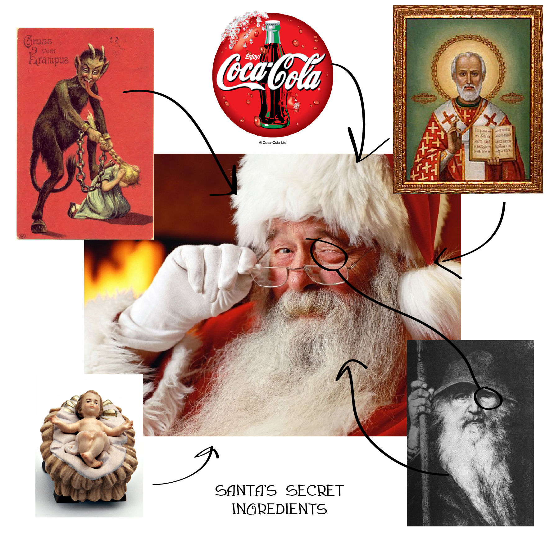 Krampus Santa