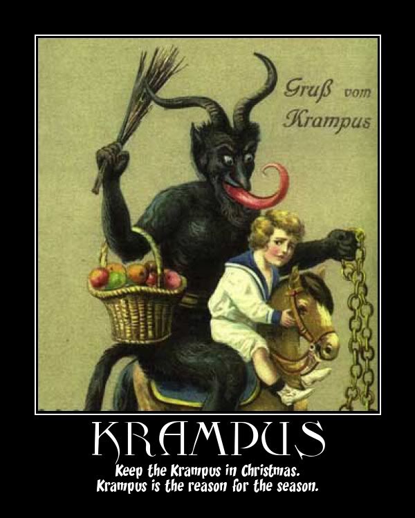 Krampus Santa