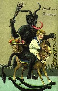 Krampus Santa