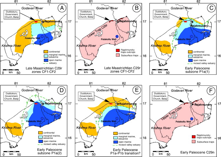 Krishna Godavari Basin Map