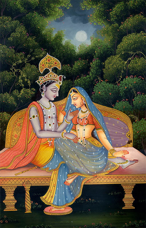 Krishna Radha Love Images