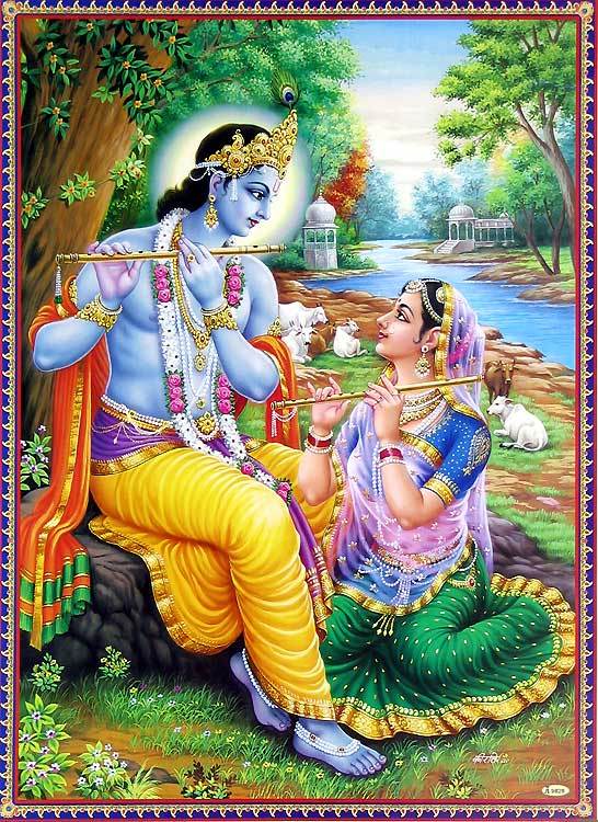 Krishna Radha Love Images