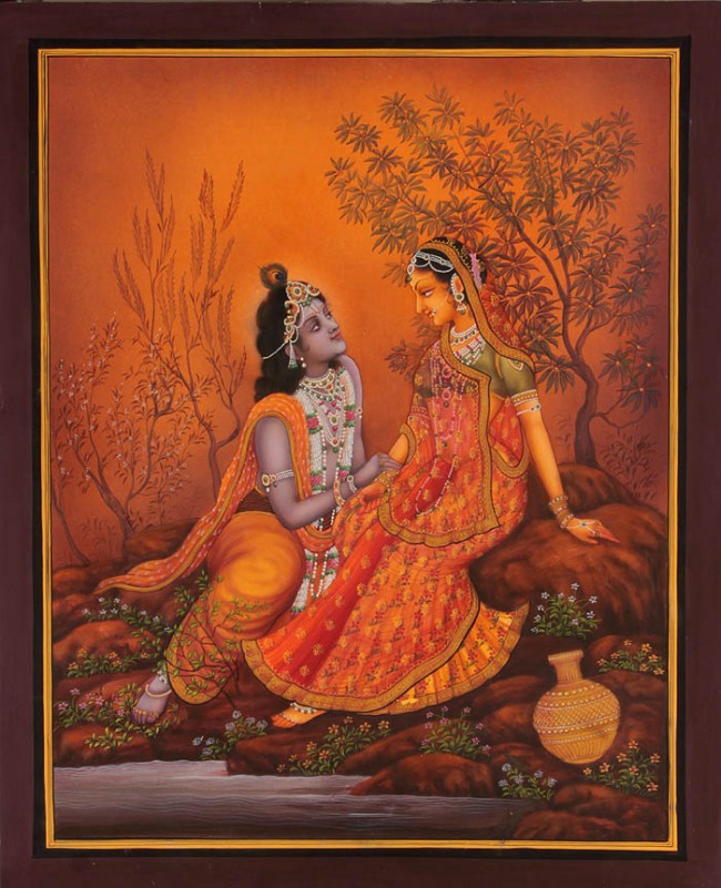 Krishna Radha Love Making