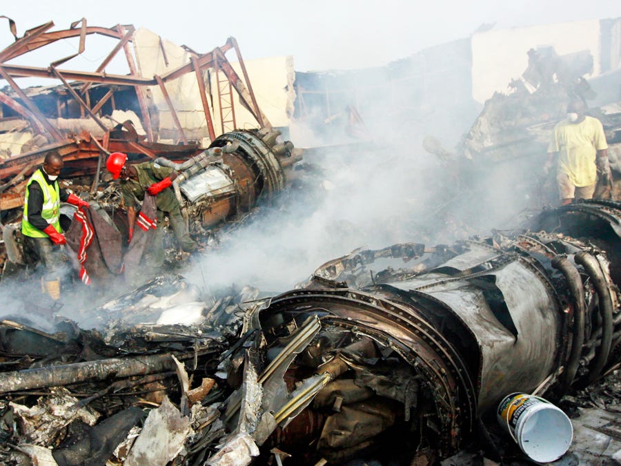 Latest Plane Crash In Nigeria