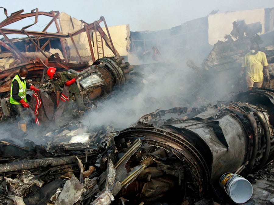 Latest Plane Crash In Nigeria