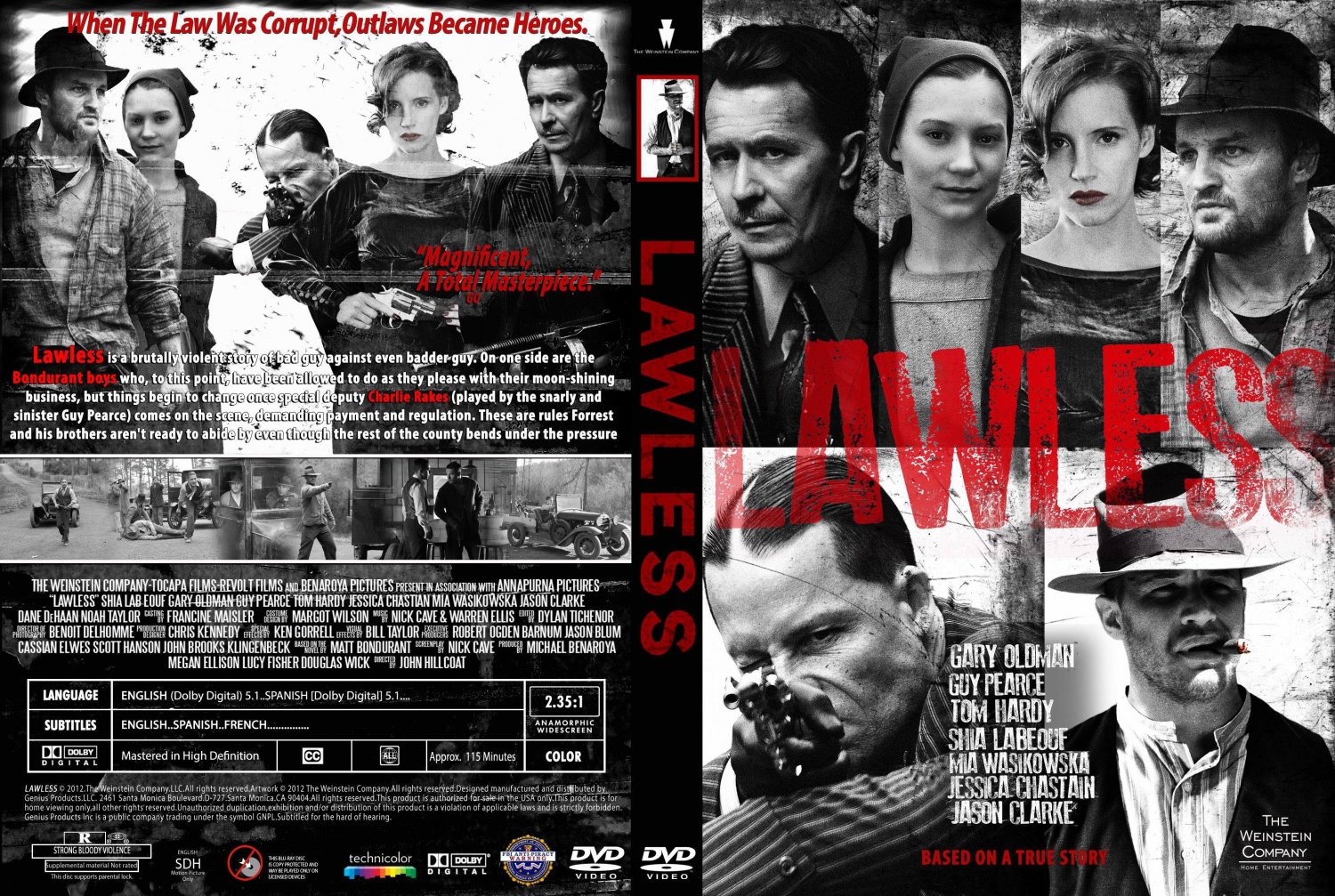 Lawless Movie Cover