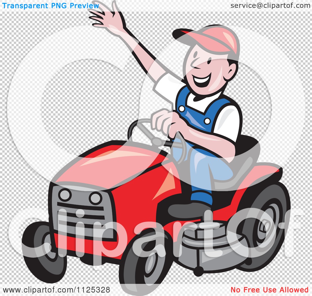 Lawn Mower Cartoon