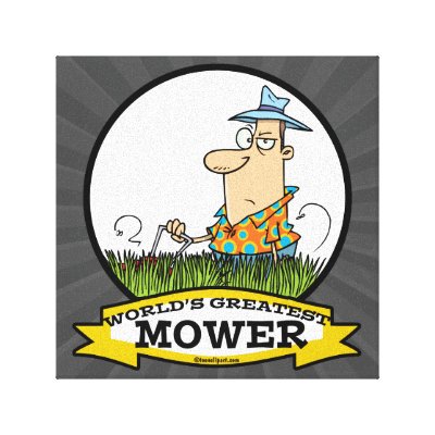 Lawn Mower Cartoon