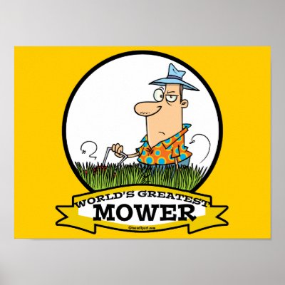 Lawn Mower Cartoon