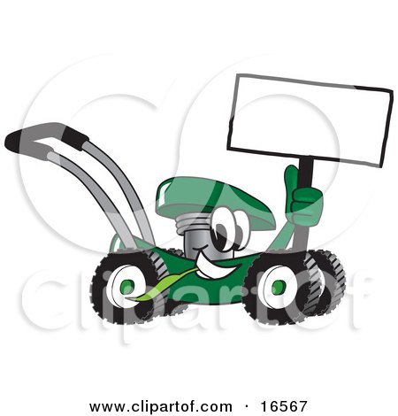 Lawn Mower Cartoon