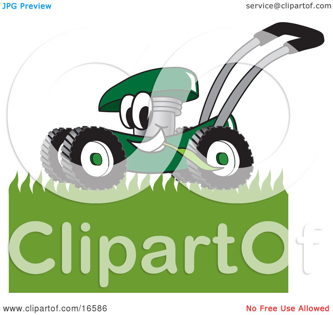 Lawn Mower Cartoon