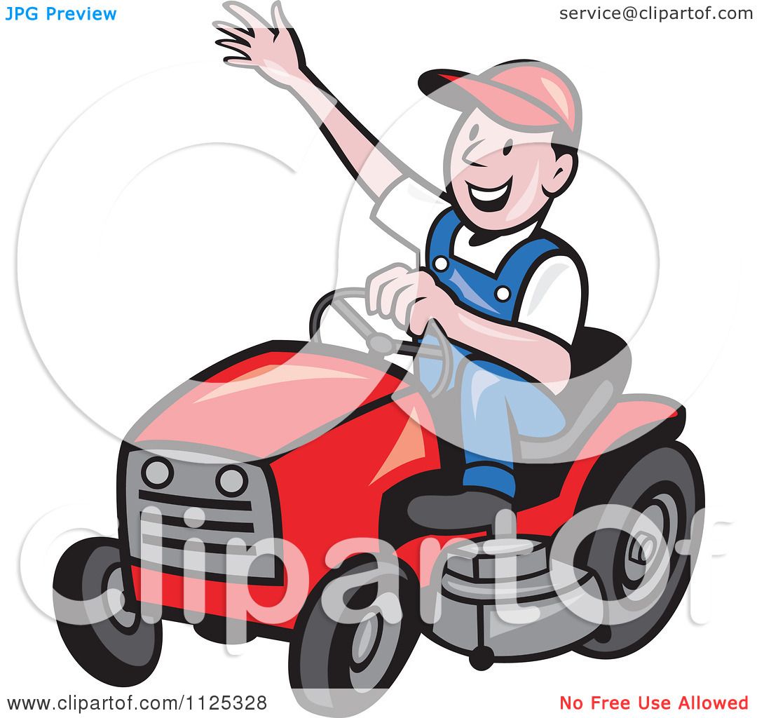 Lawn Mower Cartoon