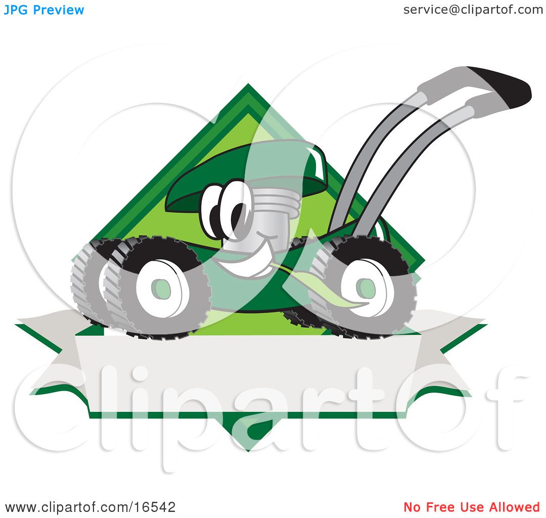 Lawn Mower Cartoon