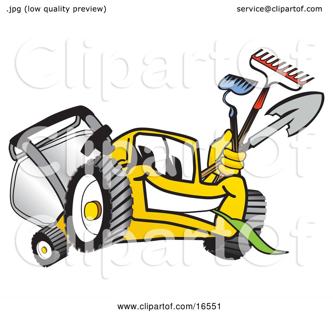 Lawn Mower Cartoon Images