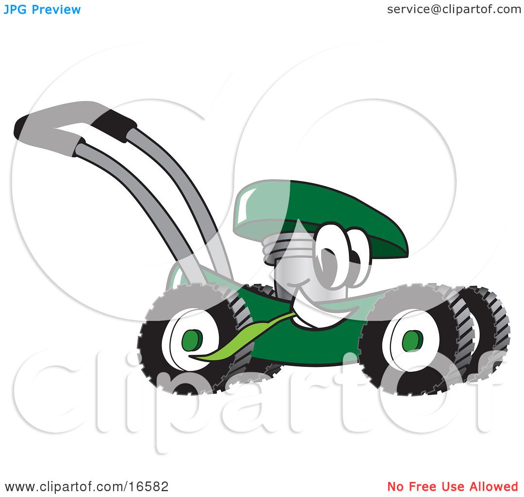 Lawn Mower Cartoon Images