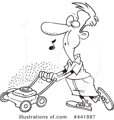 Lawn Mower Clipart