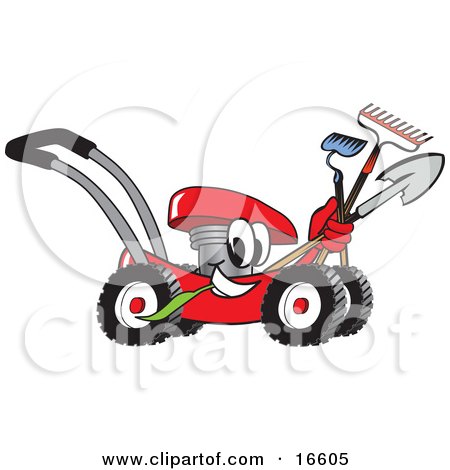 Lawn Mower Clipart