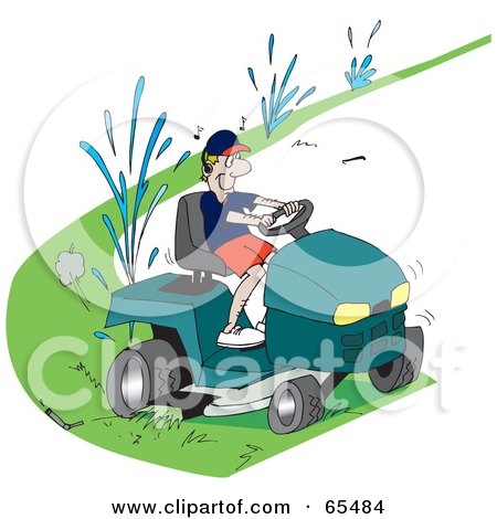 Lawn Mower Clipart