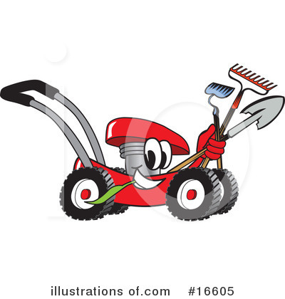 Lawn Mower Clipart