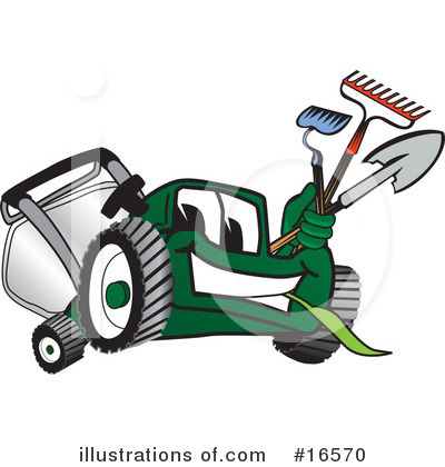 Lawn Mower Clipart