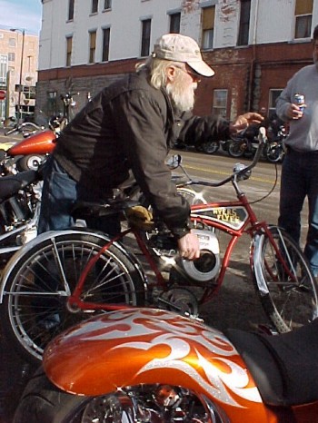 Lawn Mower Engine Bike