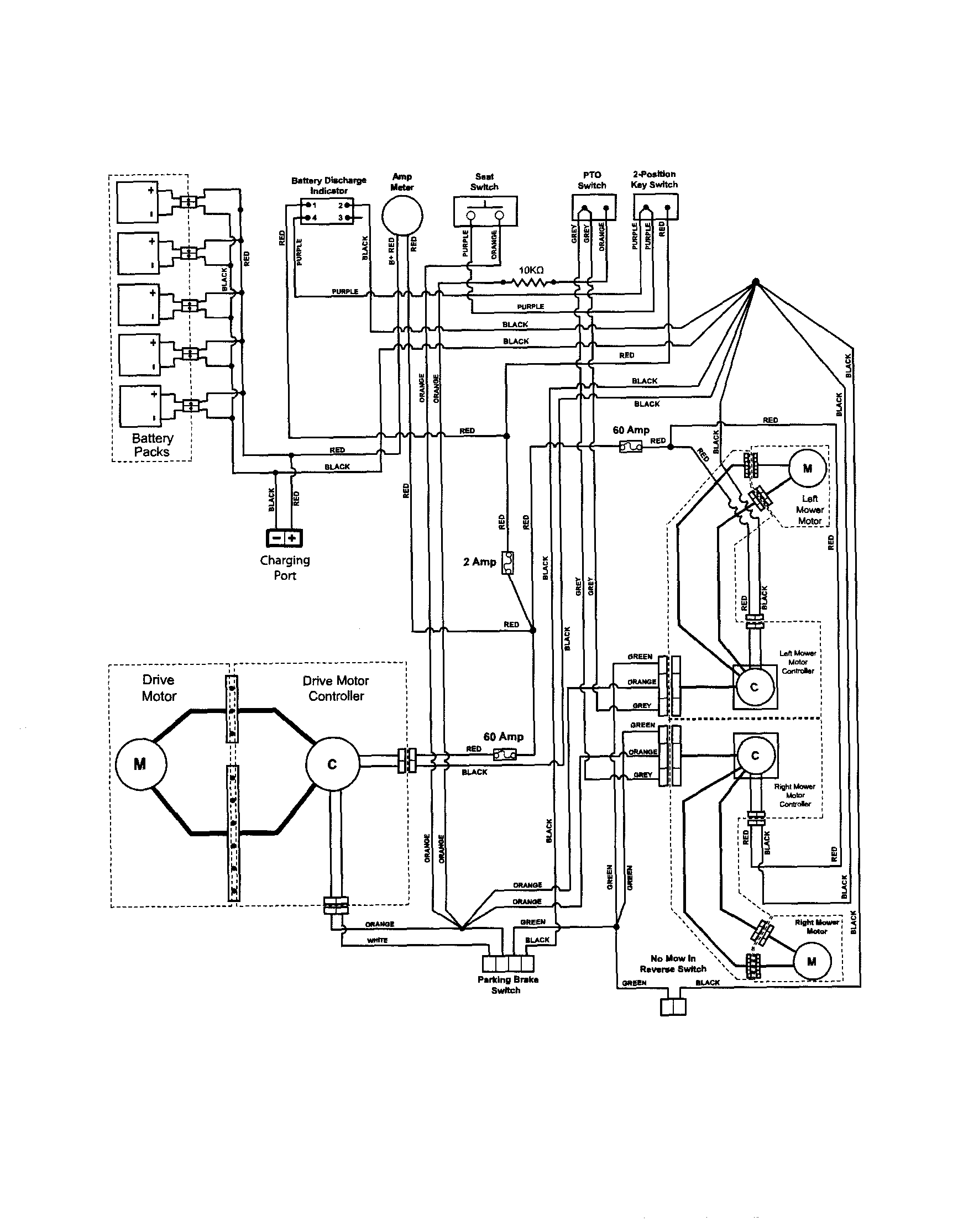 Lawn Mower Parts Diagram