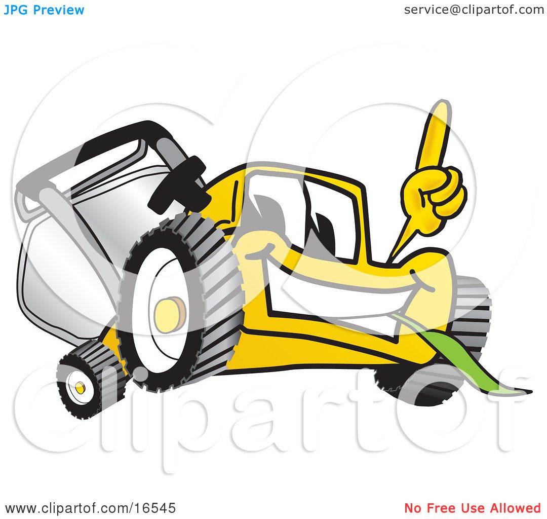 Lawn Mowing Clipart