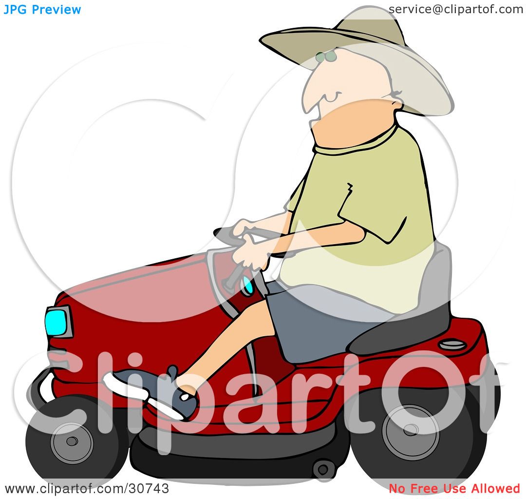 Lawn Mowing Clipart