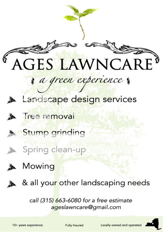 Lawn Mowing Flyers