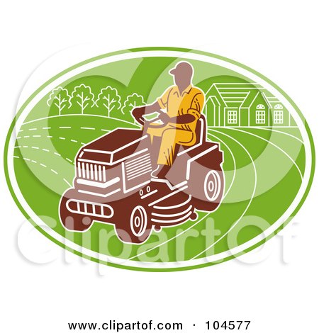 Lawn Mowing Logos