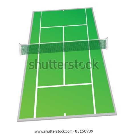 Lawn Tennis Court Size