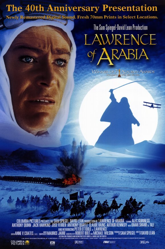 Lawrence Of Arabia Movie Poster