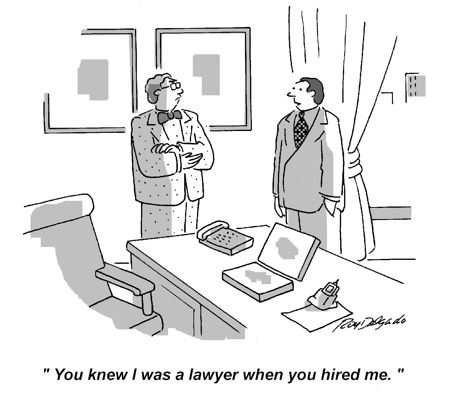 Lawyer Cartoon