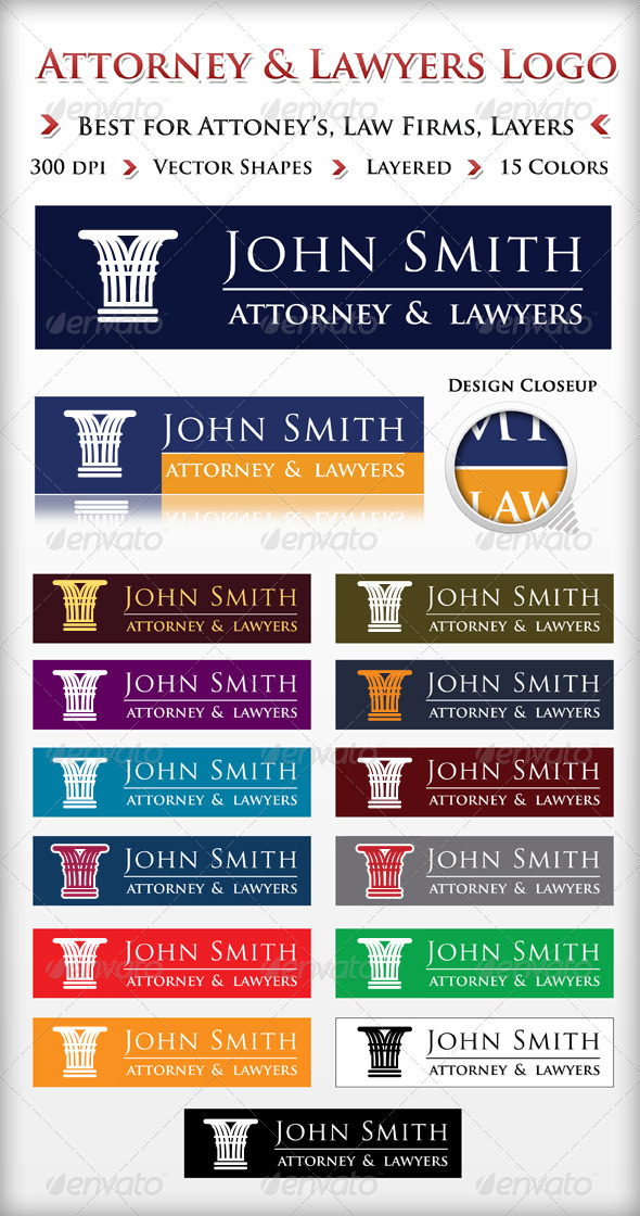 Lawyer Logo Fonts