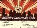 Leadership Styles Ppt Presentation