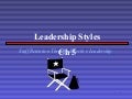 Leadership Styles Ppt Presentation