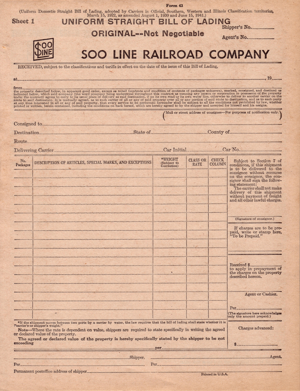 Legal Fine Print Examples