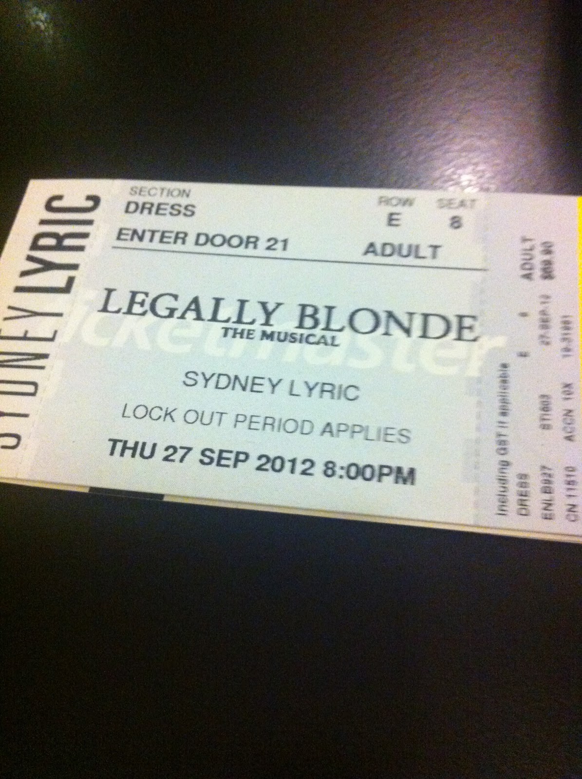 Legally Blonde The Musical Sydney Reviews