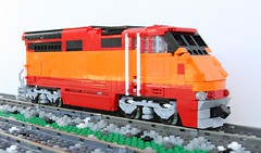 Lego Amtrak Train