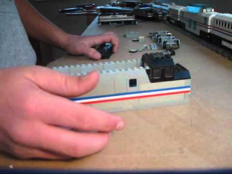 Lego Amtrak Train Videos