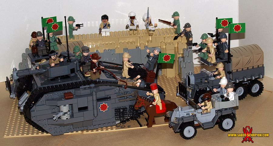 Lego World War 1 Tanks