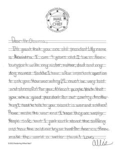 Letter Writing Paper For Kindergarten