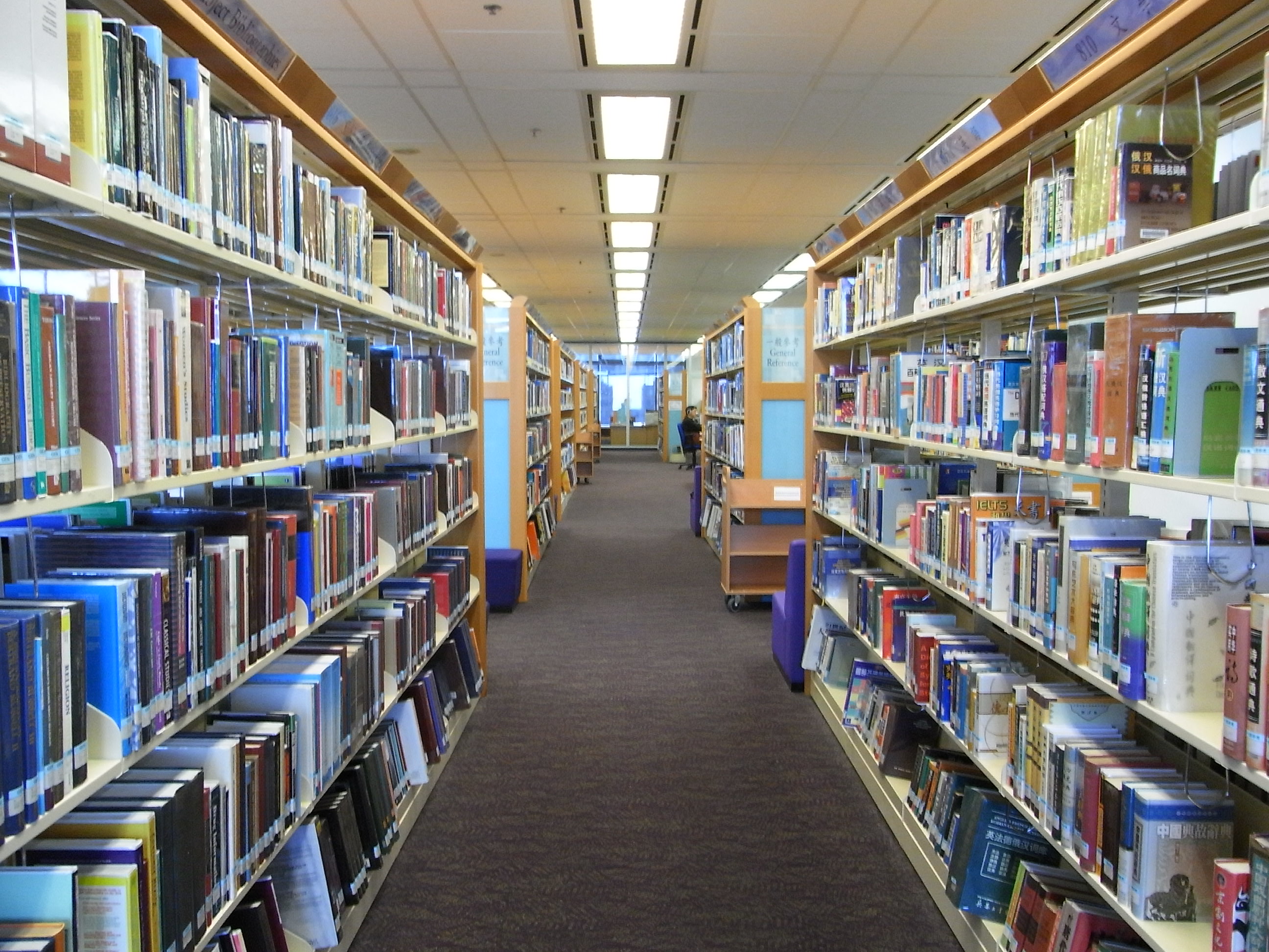 Library Bookshelves Pictures