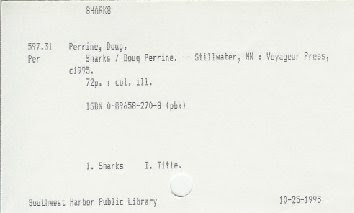 Library Card Catalog Sample