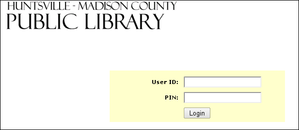 Library Card Number And Pin