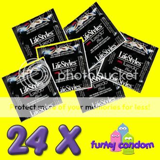 Lifestyle Condoms Tuxedo Black