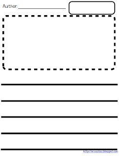 Lined Writing Paper Template Elementary