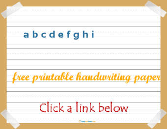 Lined Writing Paper Template Free